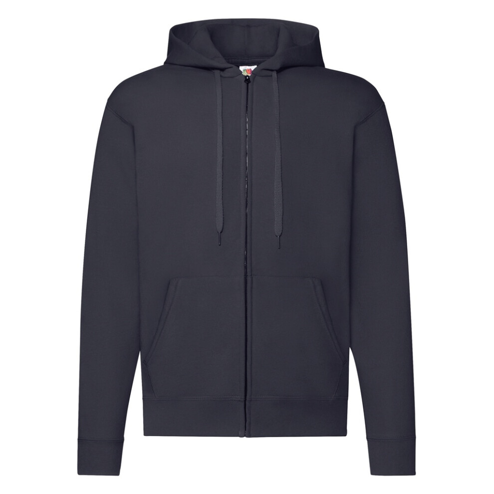 Fruit Of The Loom (Xxl, Deep Navy) Mens Classic Zipped Hoodie