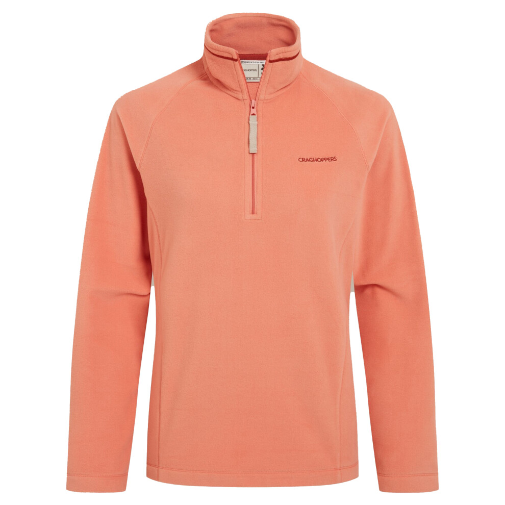 Craghoppers (22 Uk, Spiced Apricot) Womens/Ladies Nation Trust Miska Half Zip Fleece Top