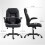 Faux Leather Office Chair. with Flip-Up Armrests 2