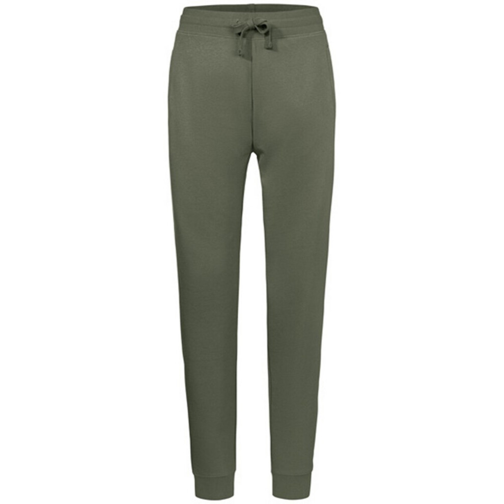 Russell (L, Olive Green) Mens Authentic Jogging Bottoms