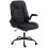 HOMCOM Linen-Look Computer Desk Chair, Black 3
