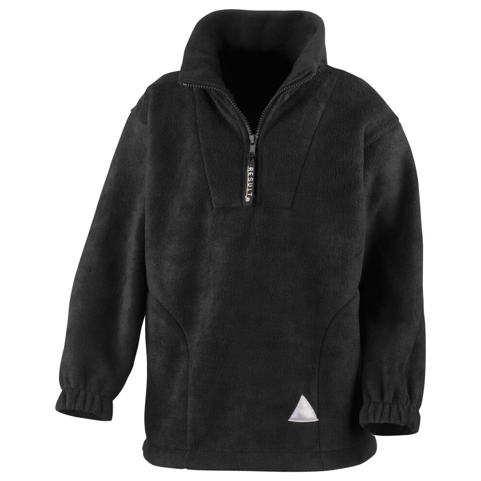 Result (3-4 Years, Black) Childrens/Kids Polartherm Fleece Jacket