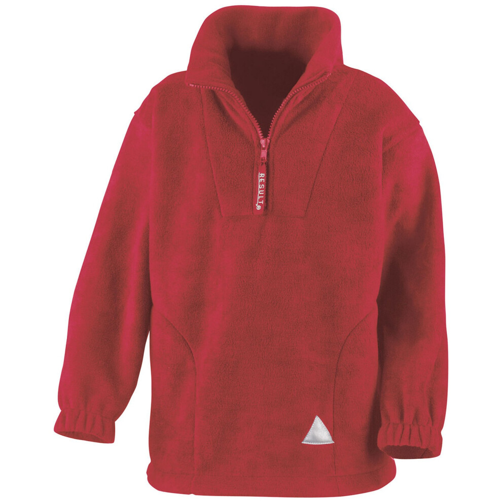Result (6-8 Years, Red) Childrens/Kids Polartherm Fleece Jacket