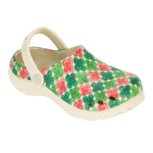 (11 UK Child, Green) Regatta Childrens/Kids Orla Kiely Flower Clogs