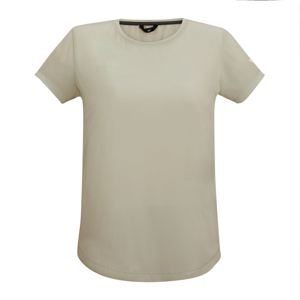 Regatta (12 Uk, Parchment) Womens/Ladies Mindo Insect Repellent Short-Sleeved T-Shirt