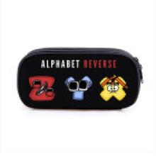 (ZYX) Lore Alphabet Pencil Case Large Capacity Pencil Pouch Bag Gift Kid Student