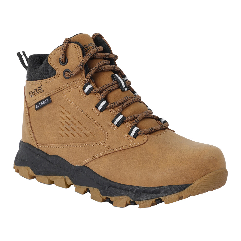 Regatta Unisex Brown Childrens/ Amble Walking Boots - Size 2 UK Kids - Image 3