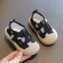 (Black,28)Baby Shoes With Durable Canvas Upper And Antitip Design For Spring Use Autumn
