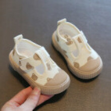 (Beige,26)Baby Shoes With Durable Canvas Upper And Antitip Design For Spring Use Autumn