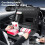 Multifunctional Car Steering Wheel Dining Table - PU Leather  Back Stand with Notebook Stand , Car Accessories 5