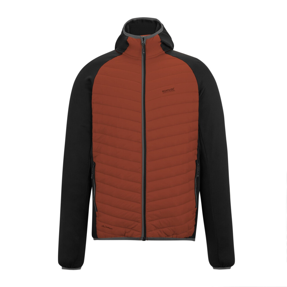 Regatta (Xxl, Brick/Black) Mens Andreson Hybrid Jacket