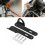 Black Front End Fork Tie Down Bracket Kit Fit for  1993-2023 Electra Glide 2