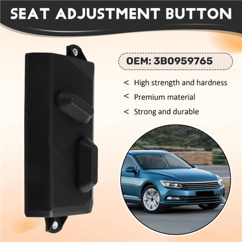 Front  Adjustment  for     IV Bora 99-05  Adjust Control Button Left 3B0959765 1