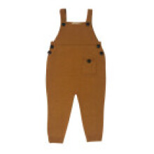 (Brown, 3 Years(100cm)) Kids Boy Baby Girl Knit Cotton Bid Pants Romper Jumpsuit Overalls Clothes Outfit