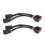 2Pcs Conversion Harnesses Quad Housing to Projector Headlight for  Ram 2009-2018 4