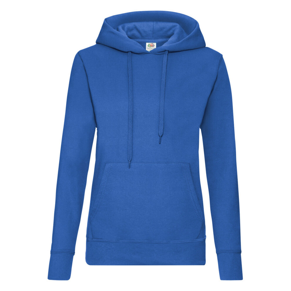 Fruit Of The Loom (Xl, Royal) Ladies Lady Fit Hooded Sweatshirt / Hoodie