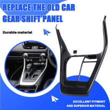 Versnellingspookpaneelframe-Afdekking voor  RAV4 XA50 2019-2024 Hybride Accessoires Koolstofvezel