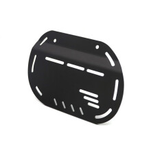 Motorcycle Side Luggage Rack Support Saddle Bags Mounting Brackets for Speed 400 Speed400 Scrambler400x Black