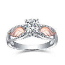 (8,8)Magnificent Women Jewelry Floral Ring Jewelry Proposal Gift Cocktail Party Ring Bridal Ring Wedding