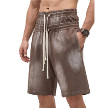 Men'S Casual Classic Shorts Athletic Sweat Shorts with Drawstring Vintage Khaki XL