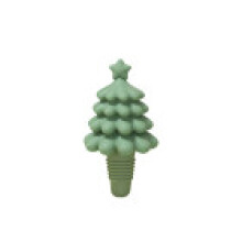 (Green Christmas Tree)Silicone Cowboy Hat Wine Seal With Patented Design For Gift And Home Accessories Bar