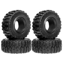 2.2'' Crawler Tires(4pcs) Mud Terrain Super Grip Soft Tyre for Axial SCX10 90047 D90 TF2 CC01 TRX4