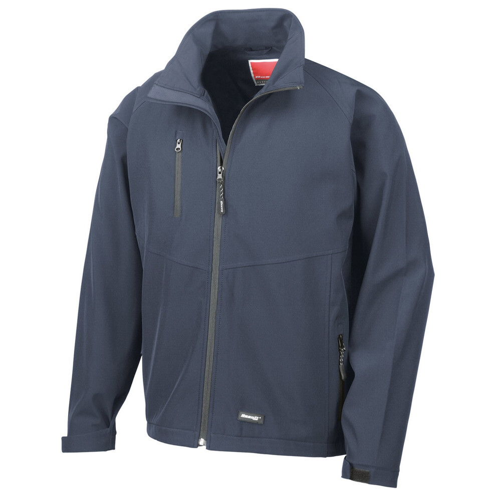 Result (Xl, Navy) Mens Soft Shell Jacket