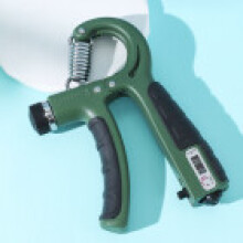(Green) Grip Sports Hand Strengthener Counter Forearm Trainer Counter Exercise Workout