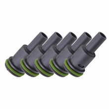 5PCS Positive Crankcase Ventilation Valve 12589440 for Regal GS Cobalt HHR SS Saturn Sky Red 2.0L