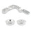 Shifter Bushing Kit Modified Front and Rear Solid Linkage Shifter Bushing Kit for   88-2000 B-Series Engines 4