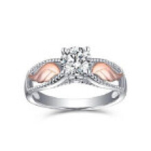 (9,9)Magnificent Women Jewelry Floral Ring Jewelry Proposal Gift Cocktail Party Ring Bridal Ring Wedding