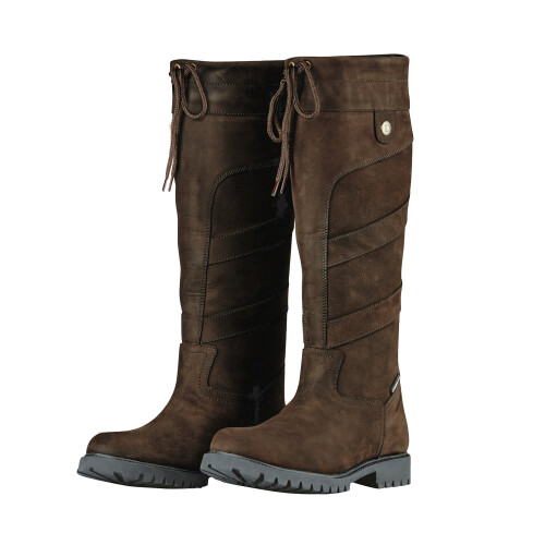 Dublin (10 UK, Chocolate) Dublin Adults Unisex Kennet Leather Boots