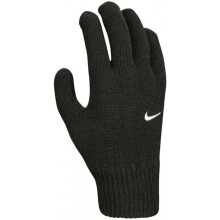 (S-M, Black) Nike Childrens/Kids 2.0 Knitted Swoosh Gloves