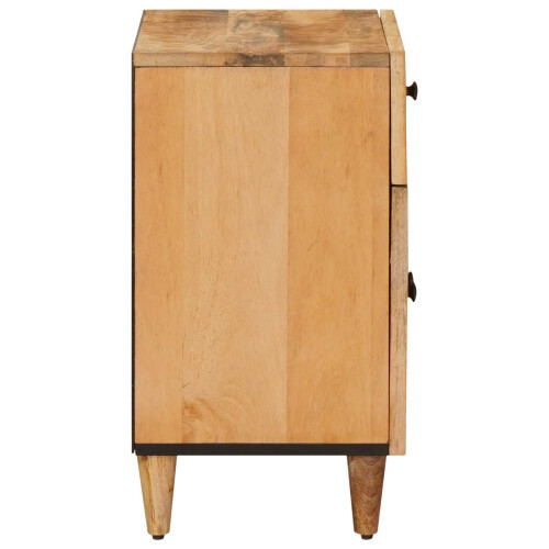 VidaXL vidaXL Bedside Table Brown 50 x 33 x 60 cm Solid Mango Wood 1
