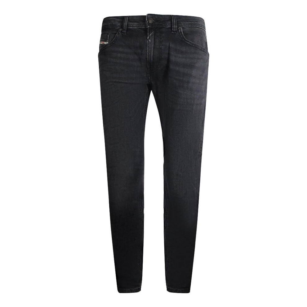 Diesel (30R, Grey) Mens Tepphar-X Denim Jeans