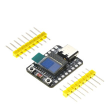 ESP32-C3 Development Board 2.4G Wifi 4 BT Module with 0.42" OLED Display 4MB Flash Ceramic Antenna USB Type-C
