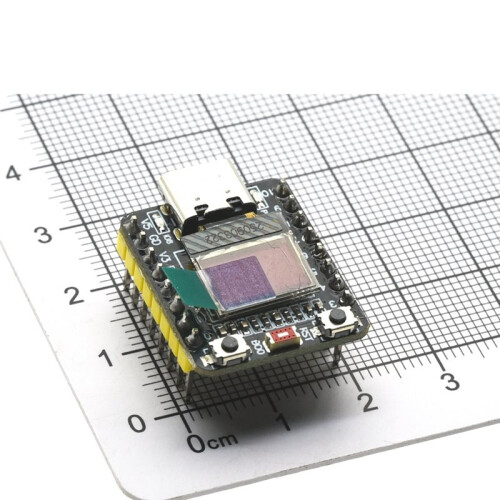 ESP32-C3 Development Board 2.4G Wifi 4 BT Module with 0.42" OLED Display 4MB Flash Ceramic Antenna USB Type-C 2