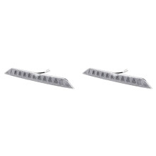 2X White High Mount 3rd Brake Light Lamp for X-Trail T31 2008-2013 LED Rear Brake Light 26590-JG00F