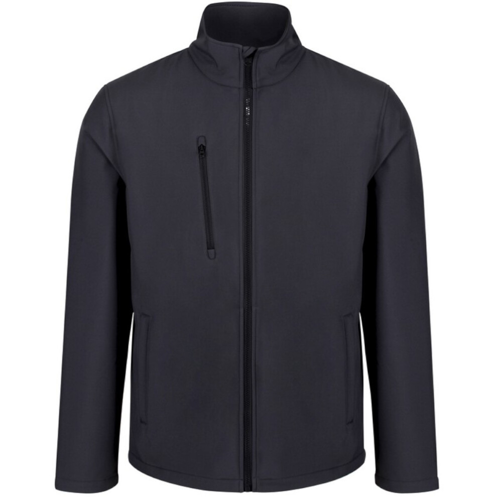 Regatta (S, Seal Grey/Black) Professional Mens Ablaze Three Layer Soft Shell Jacket