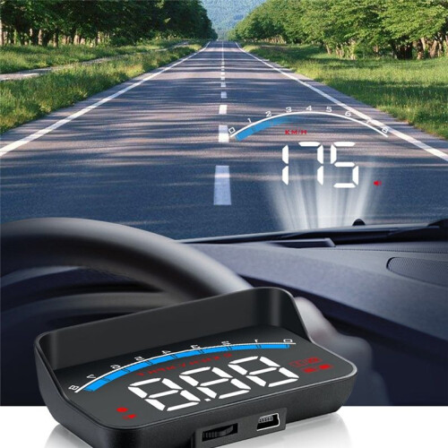 HUD   Display OBD2 Projector Car Digital Speedometer Water Temperature Display Car Accessories 2