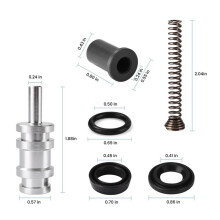 Kit de Reconstrução de Cilindro Mestre Dianteiro de Motocicleta 45072-96 de 11/16 Polegadas para Dual Disc Modelo 1996-2017 4507296