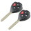 Parking Sensor 89341-33050 PDC Sensor Ultrasonic Reverse with 2 x Remote Car Key Fob Shell Case 7
