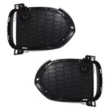 Front Bumper Grille Fog Light Cover Bezel Grille Fog Lamp Frame for  X5 F15 M Sport 2012-2015 51118064635 51118064636