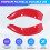 Car Front Bumper Lip Diffuser Splitters Body Kit Scratch Protector for  Charger Scat Pack 2015-2021 SRT 2015-2019 B 5