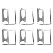 6X Mittel Konsole Getränke Halter Getränke Halter Verkleidung Dekorleiste für C Klasse W204 2008-2014 RHD