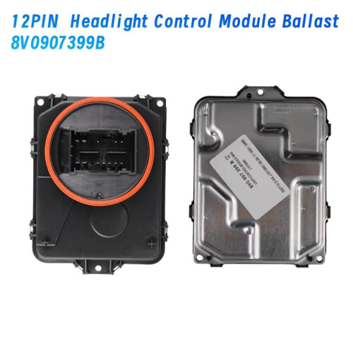 New Headlight Control Module Ballast 8V0907399B for  Q3    7 2015-2019 12PIN Headlight Computer Module 1
