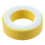 2 Pcs 33mm x 19mm x 11mm Yellow White Iron Core Ferrite Rings Toroid 4