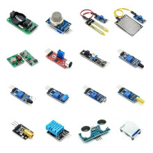 För Raspberry Pi 2:A Generationen B 16-Sensorer Startpaket Sensormodulsats Gör-det-Själv Bilsensorset