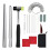 Ring Sizer Measuring Tool,Steel Ring Mandrel for Ring Making,Ring Sizer Mandrel,Ring Size Measuring Tool Set 1
