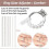 Ring Sizer Measuring Tool,Steel Ring Mandrel for Ring Making,Ring Sizer Mandrel,Ring Size Measuring Tool Set 8